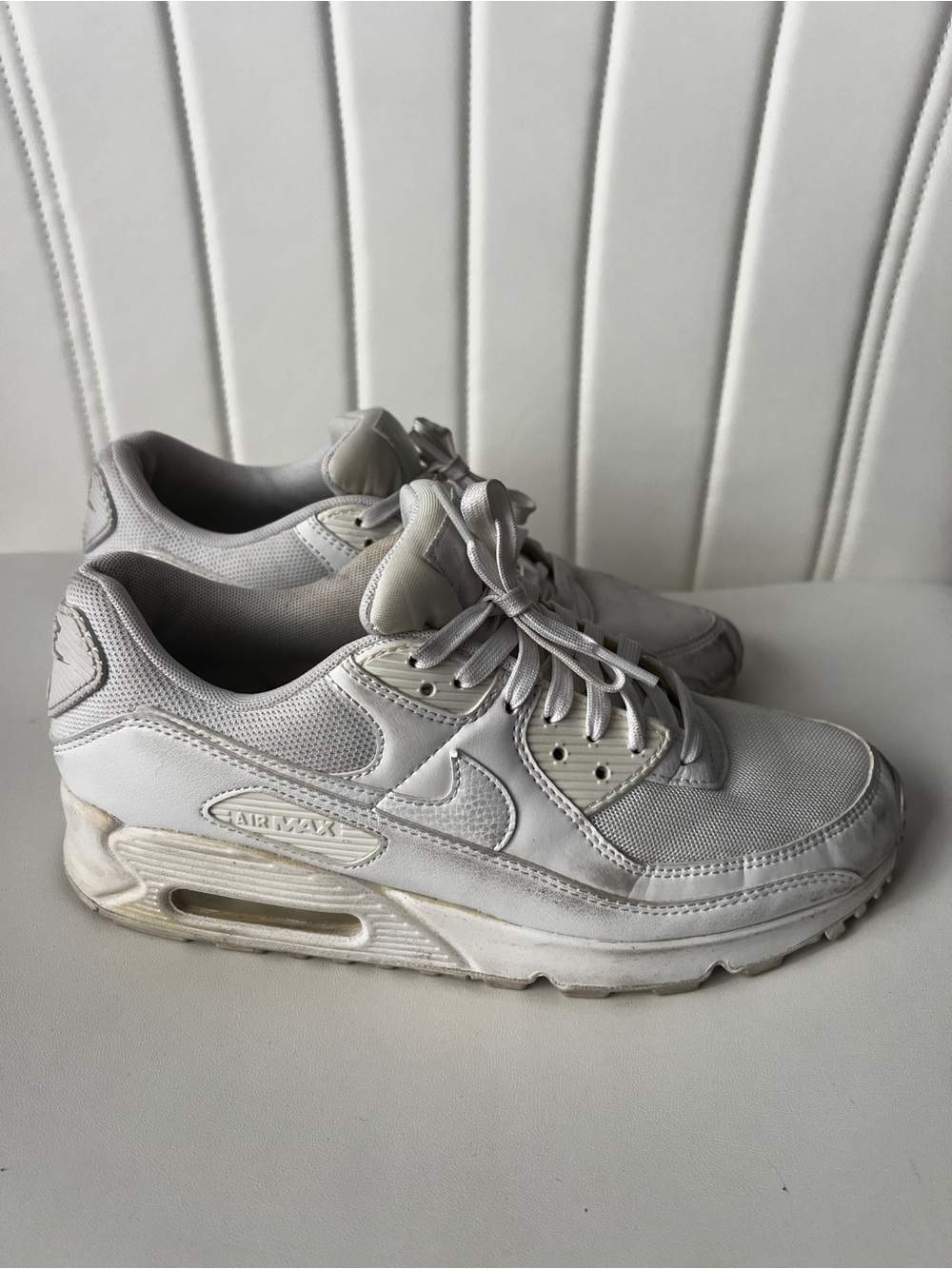 Nike White Air Max Women's Athletic Shoes